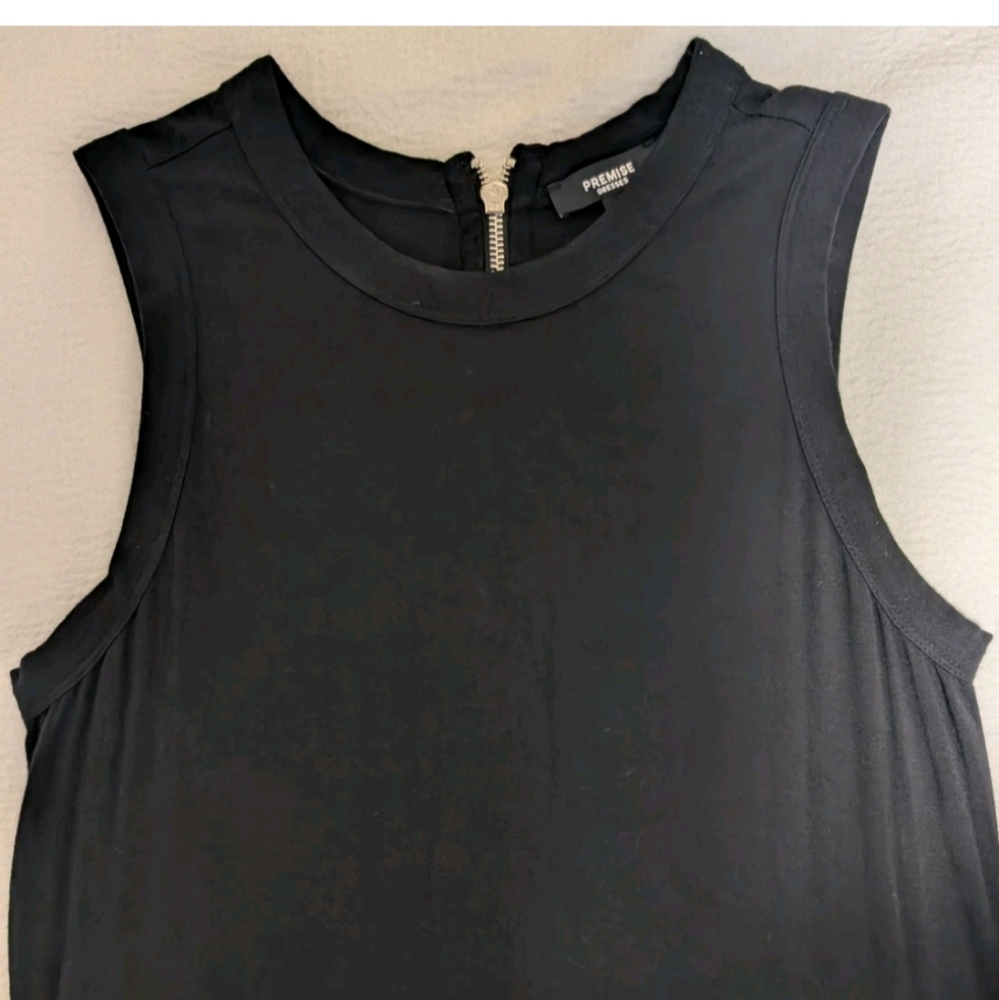 Premise Black Sleeveless Maxi Dress